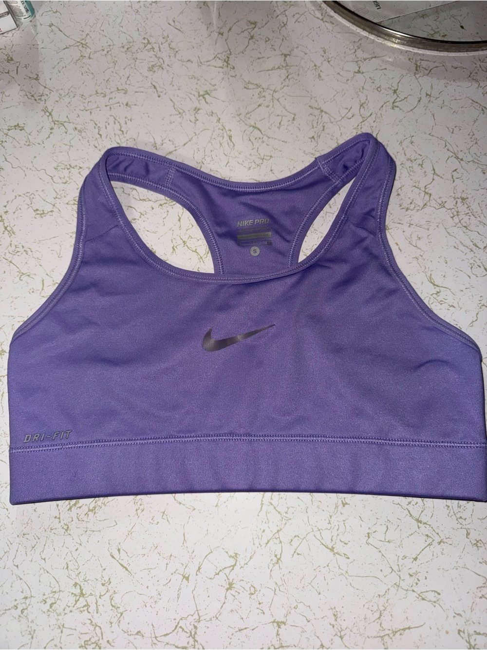 Nike Dri-FIT Purple Racerback Sports Bra
